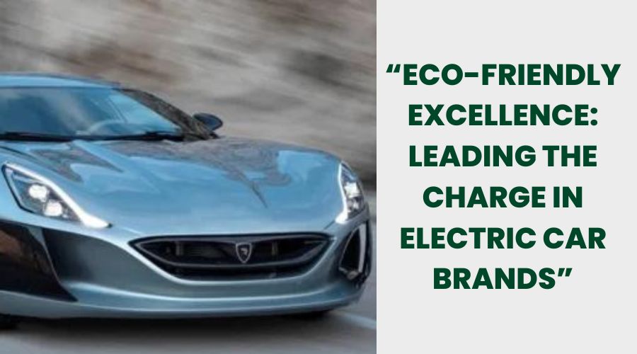 Eco-Friendly Excellence Leading the Charge in Electric Car Brands