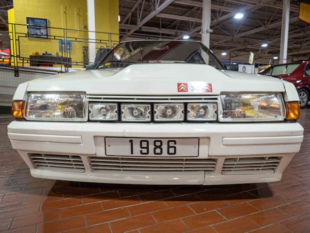 1986 Citroen BX4TC nose