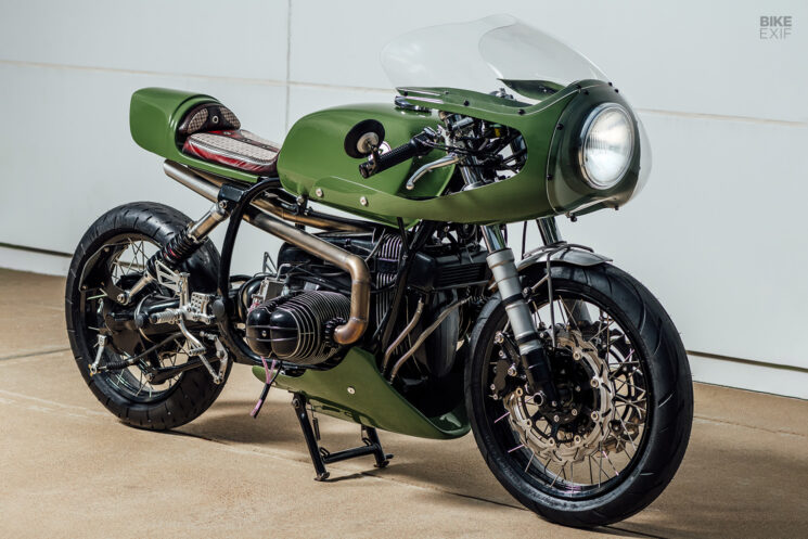 1993 BMW R100R café racer by 72 Performance USA