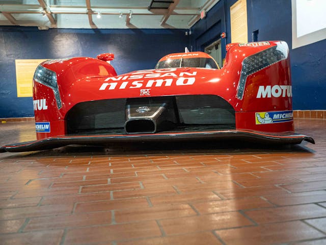 2015 Nissan GT-R LM NISMO nose low