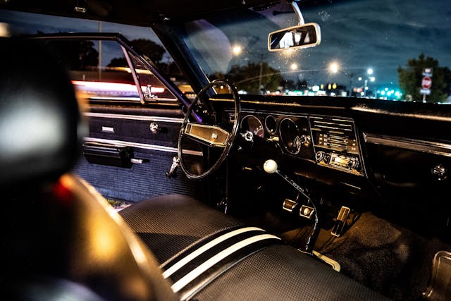 Woodward Chevelle interior