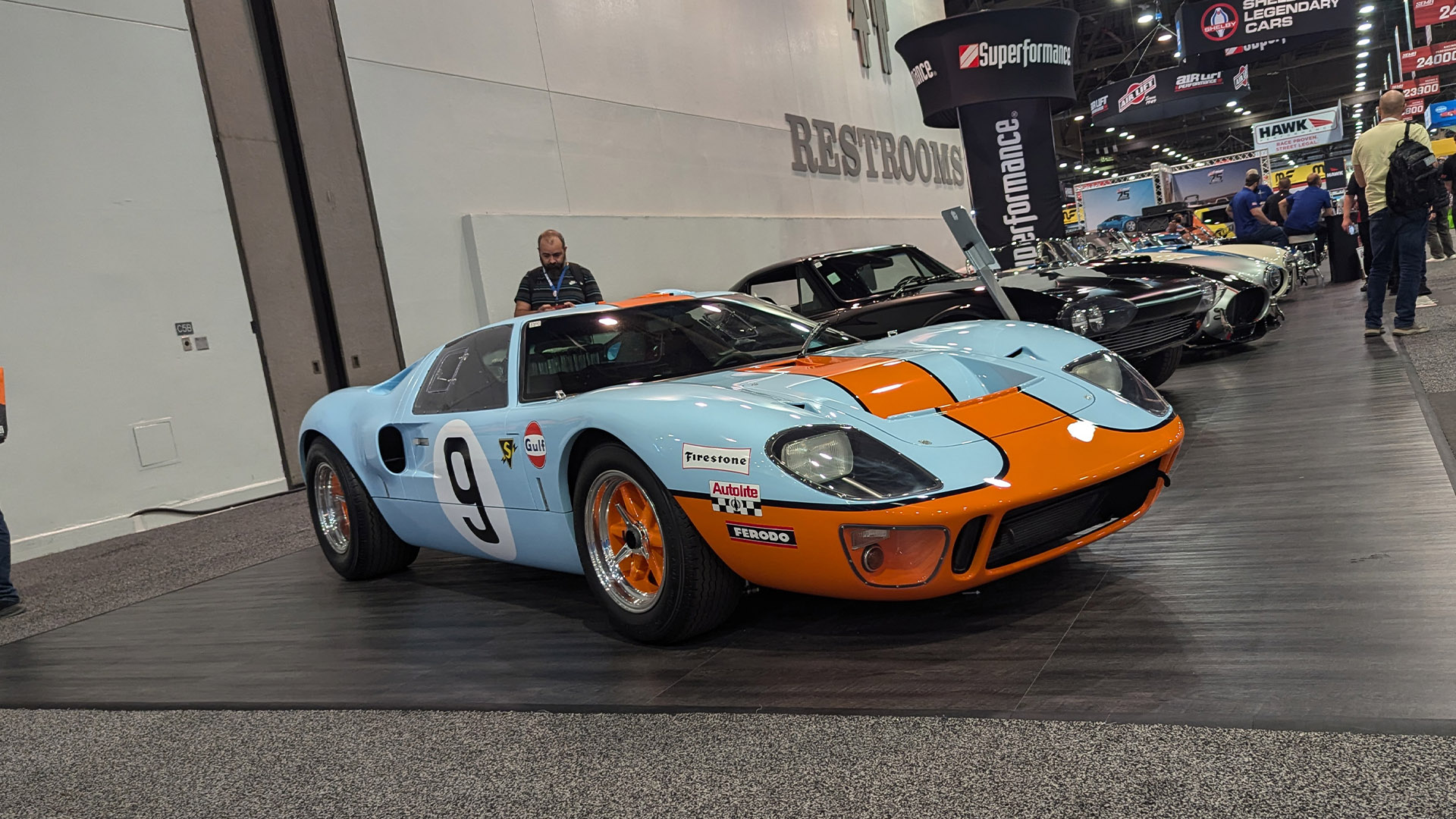 GT40 tribute race car 